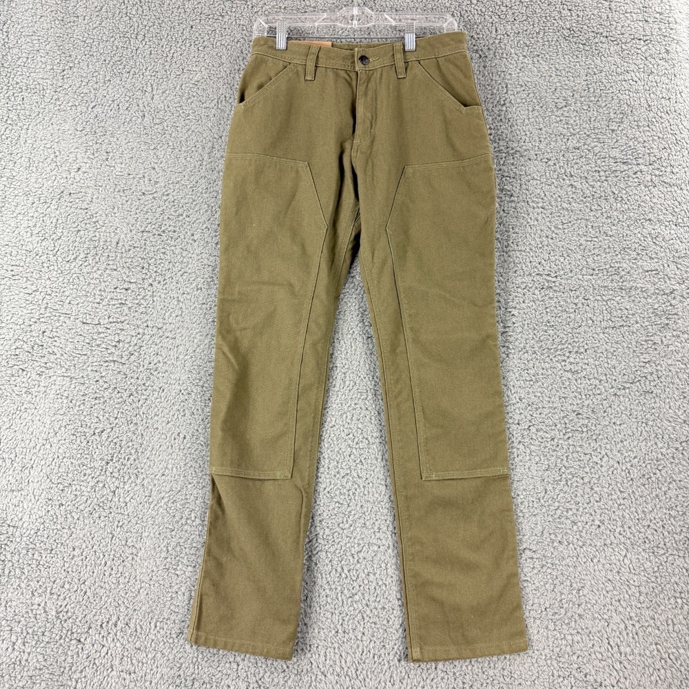 Patagonia Slim All Seasons Hemp Pants Womens Size 6 Green Cargo Straight Leg New
